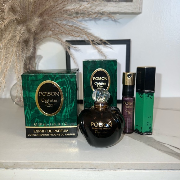 Christian Dior Poison Set & Vintage Bottles Bundle - Luxury Gift - Picture 3 of 9